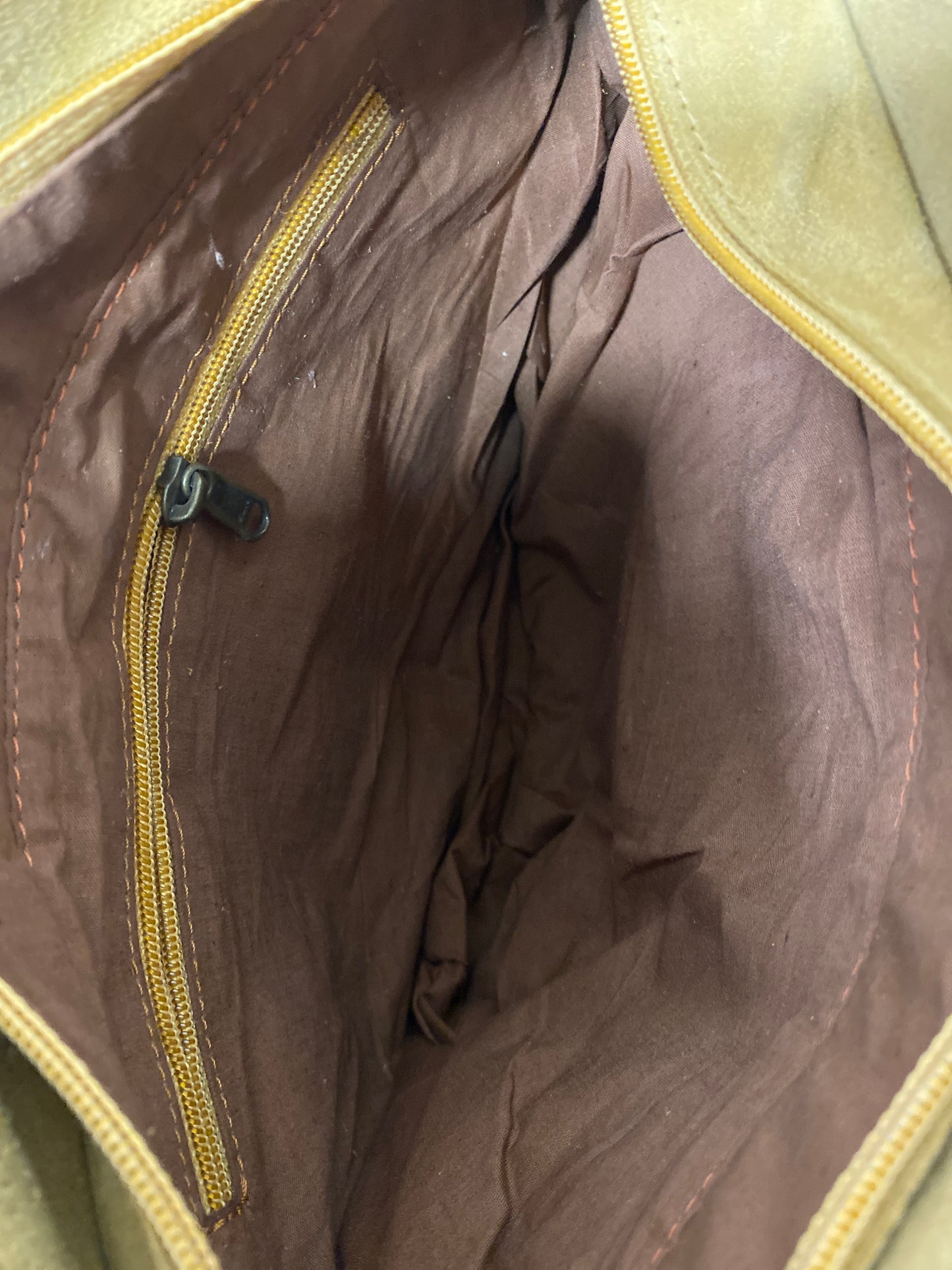 Borsa in pelle e cavallino