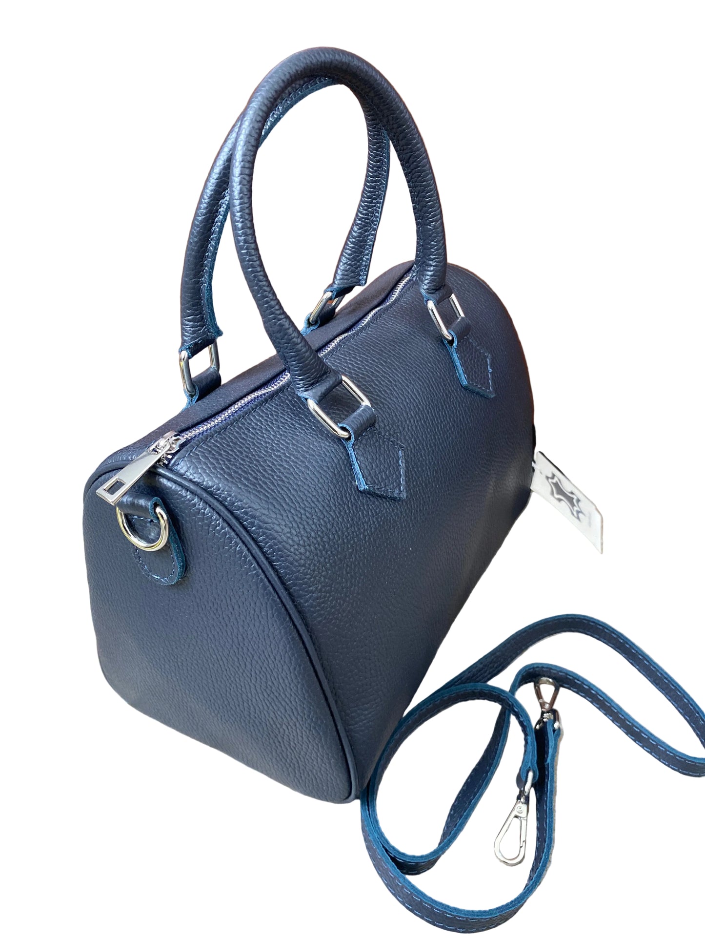 Borsa bauletto in pelle