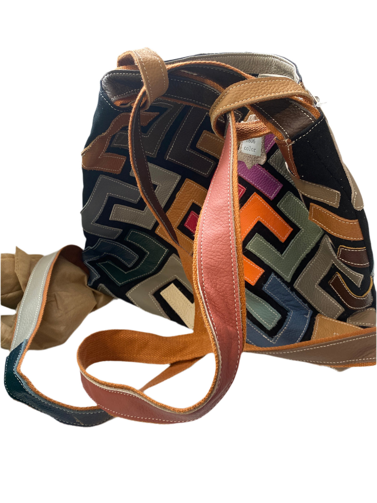 Borsa zaino in pelle