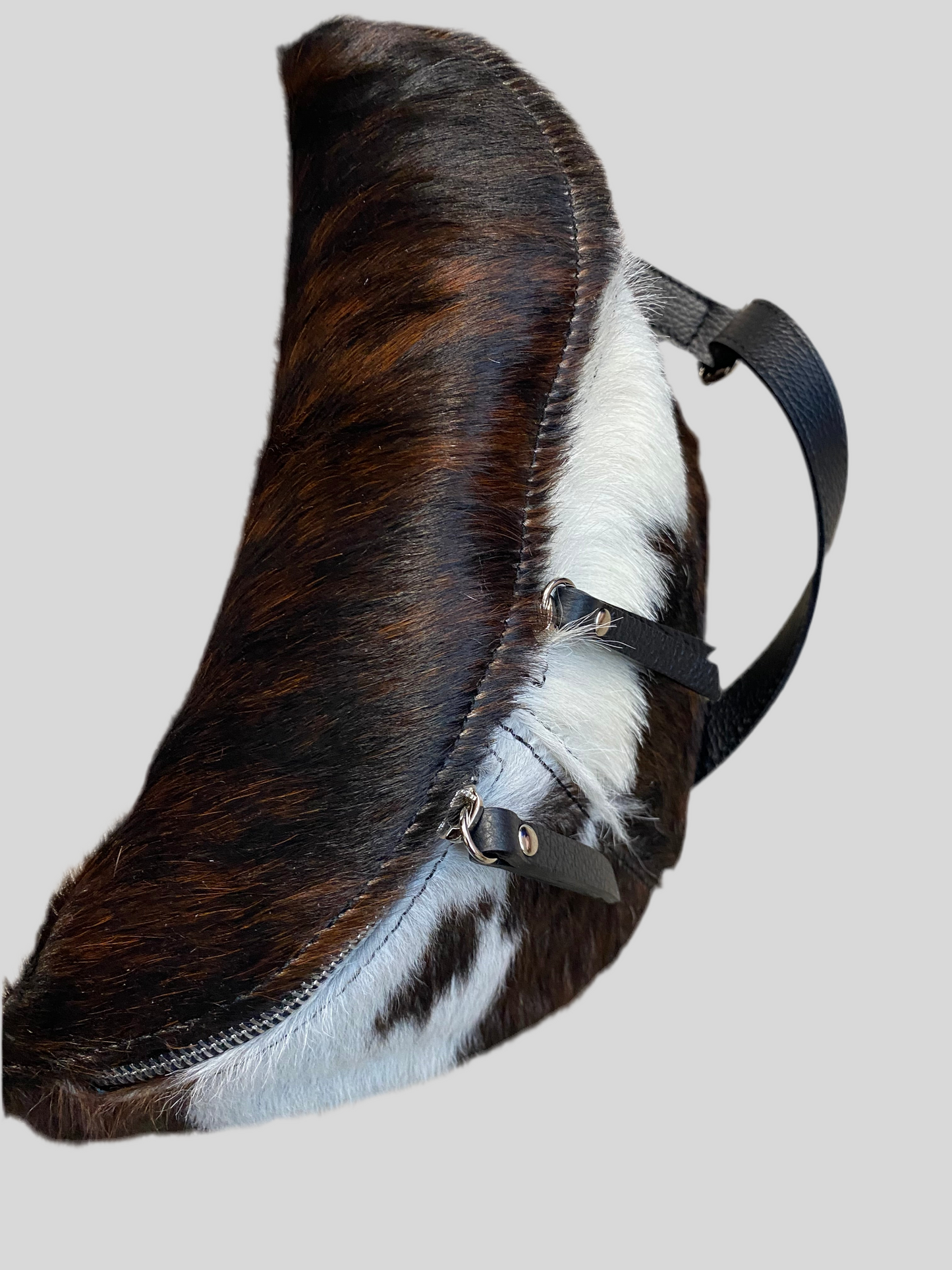 Marsupio in pelle & cavallino