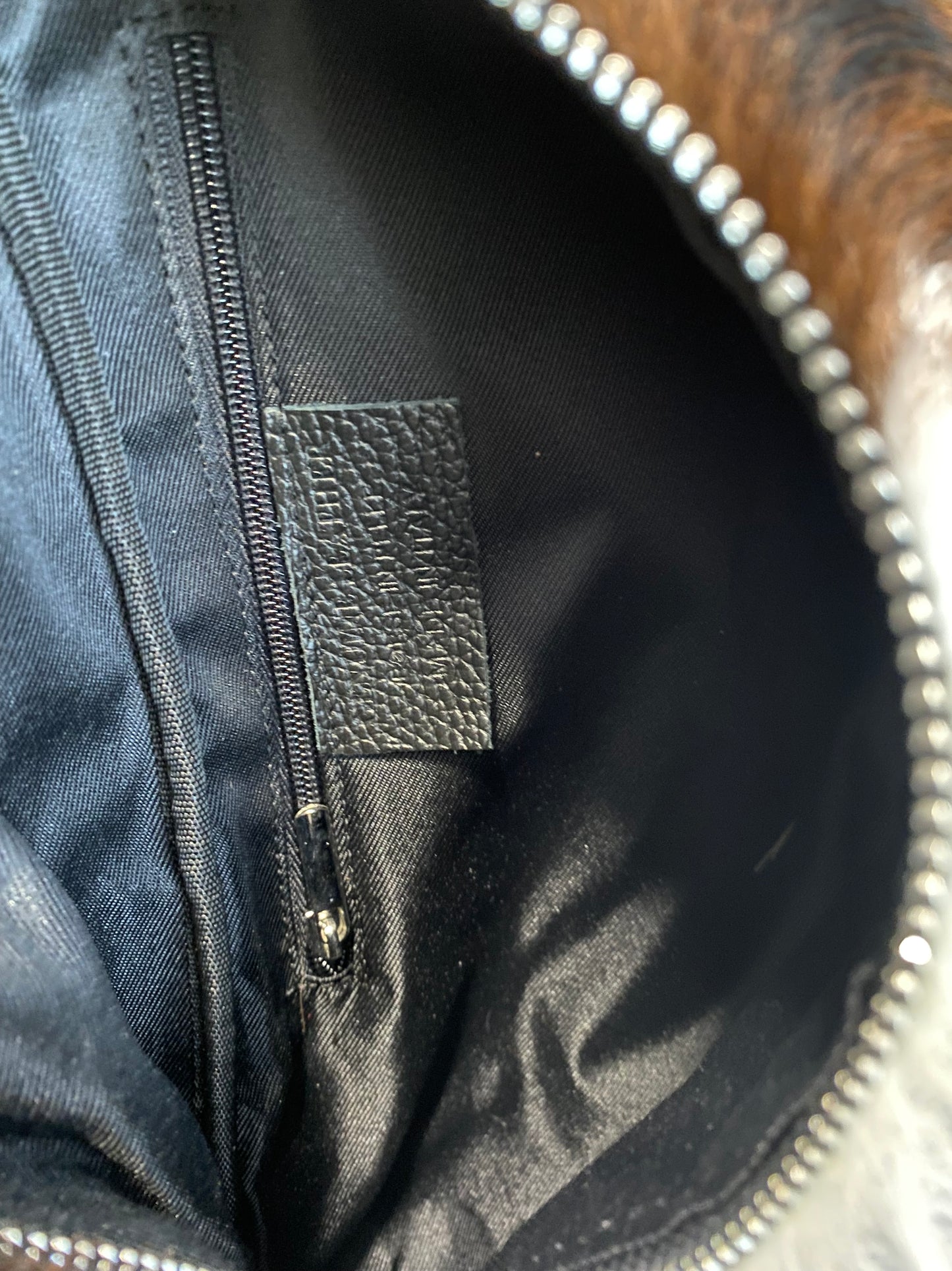 Marsupio in pelle & cavallino