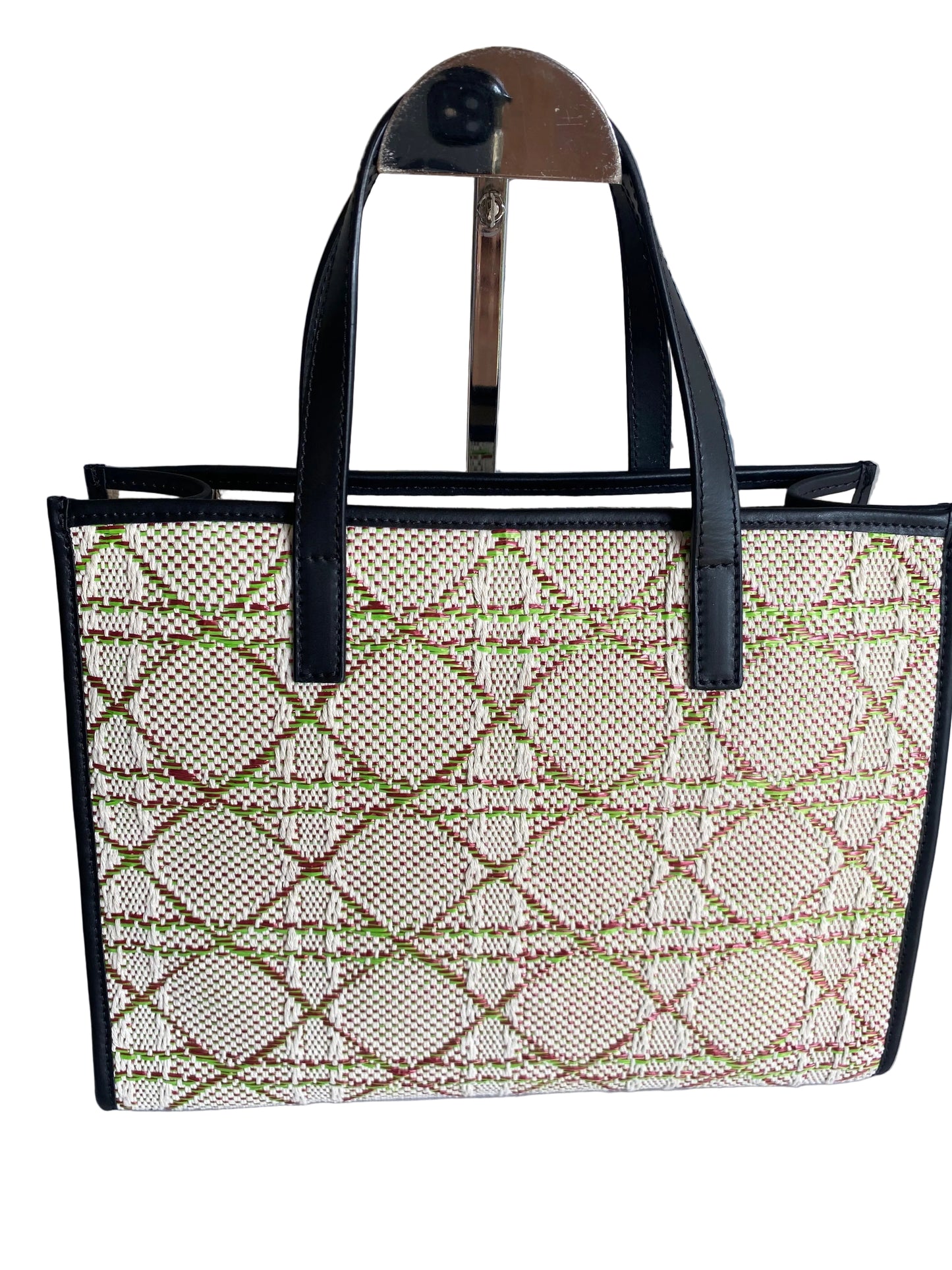 Borsa in pelle & canvas