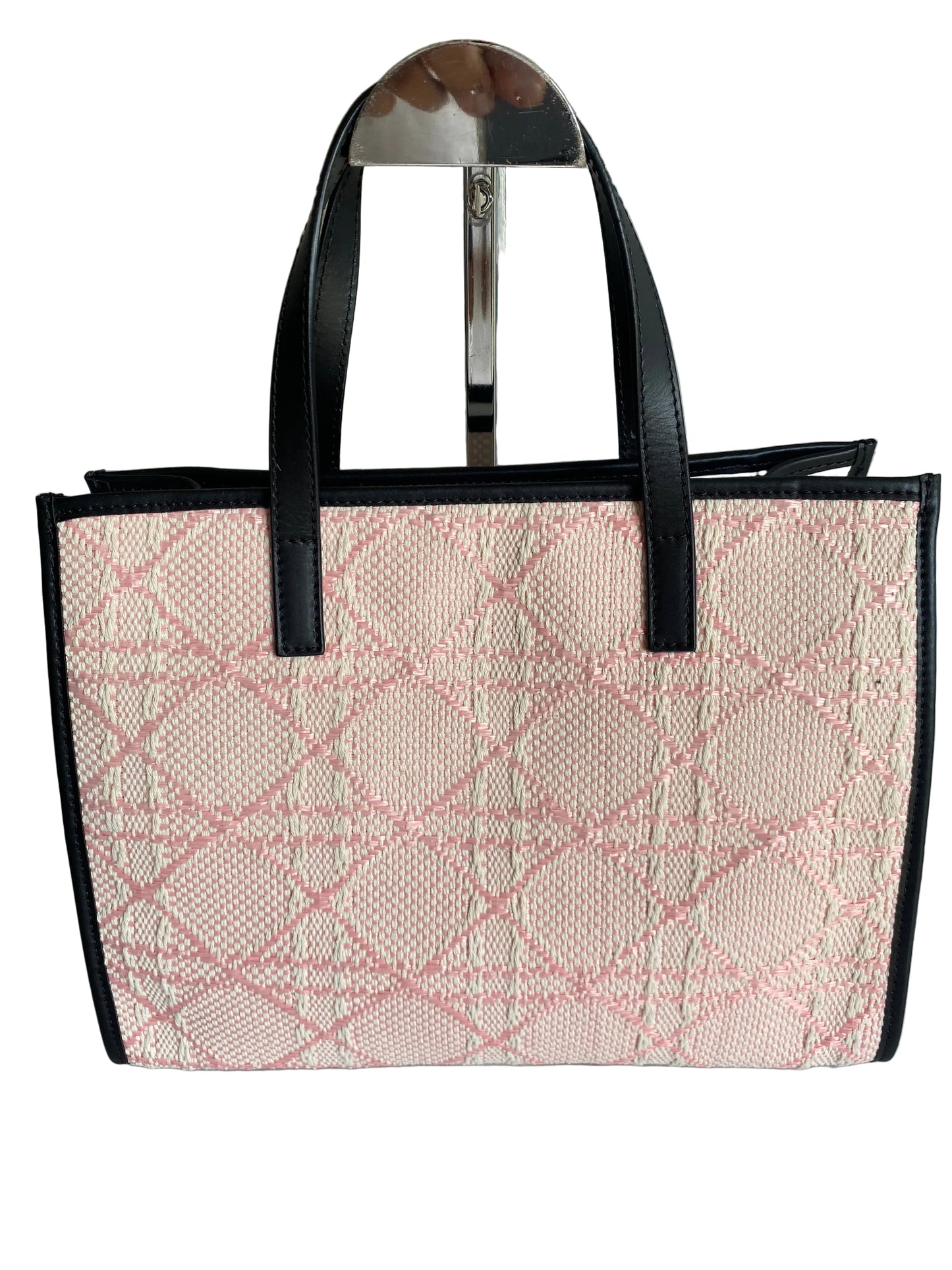 Borsa in pelle & canvas
