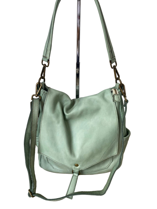 Borsa in pelle lavata