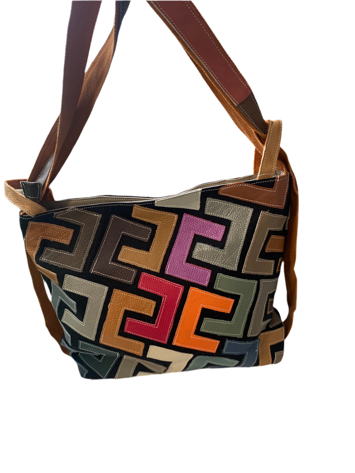 Borsa zaino in pelle